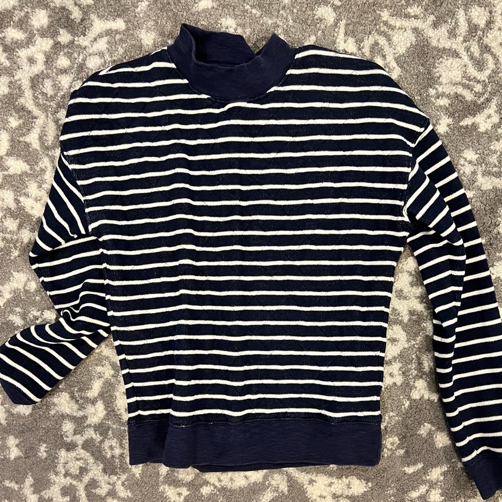 Madewell xxs thick navy blue sweatshirt